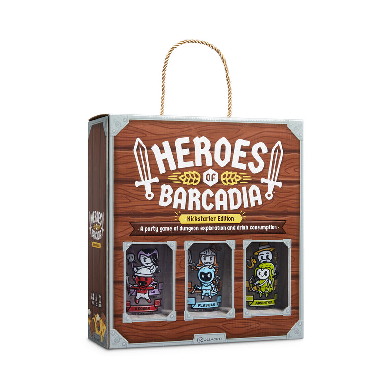 Heroes of Barcadia Base Game Kickstarter Edition | Rollacrit