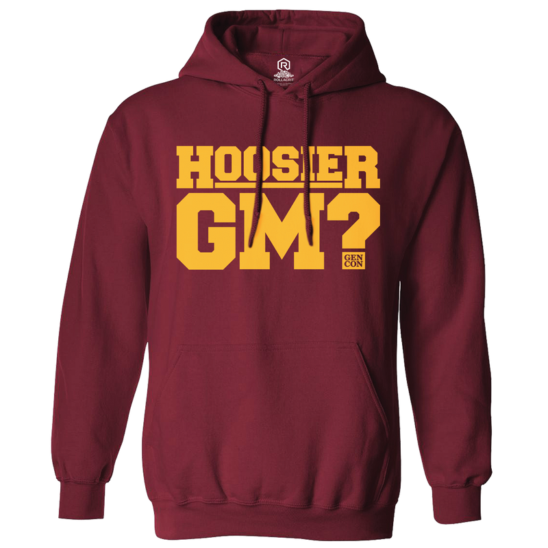 Gen Con Hoosier GM? Pullover Hoodie | Rollacrit