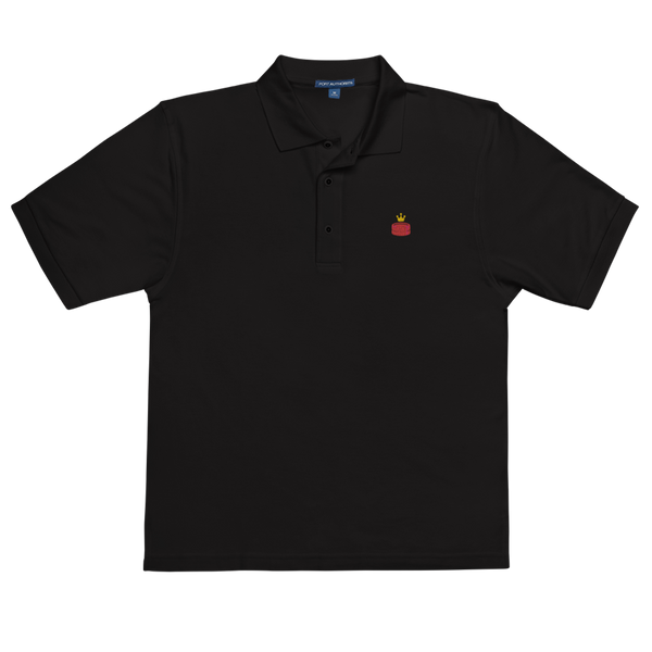 King Me Embroidered Polo | Rollacrit