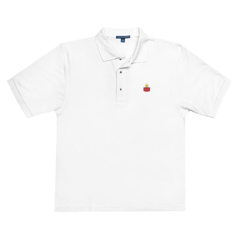 King Me Embroidered Polo | Rollacrit