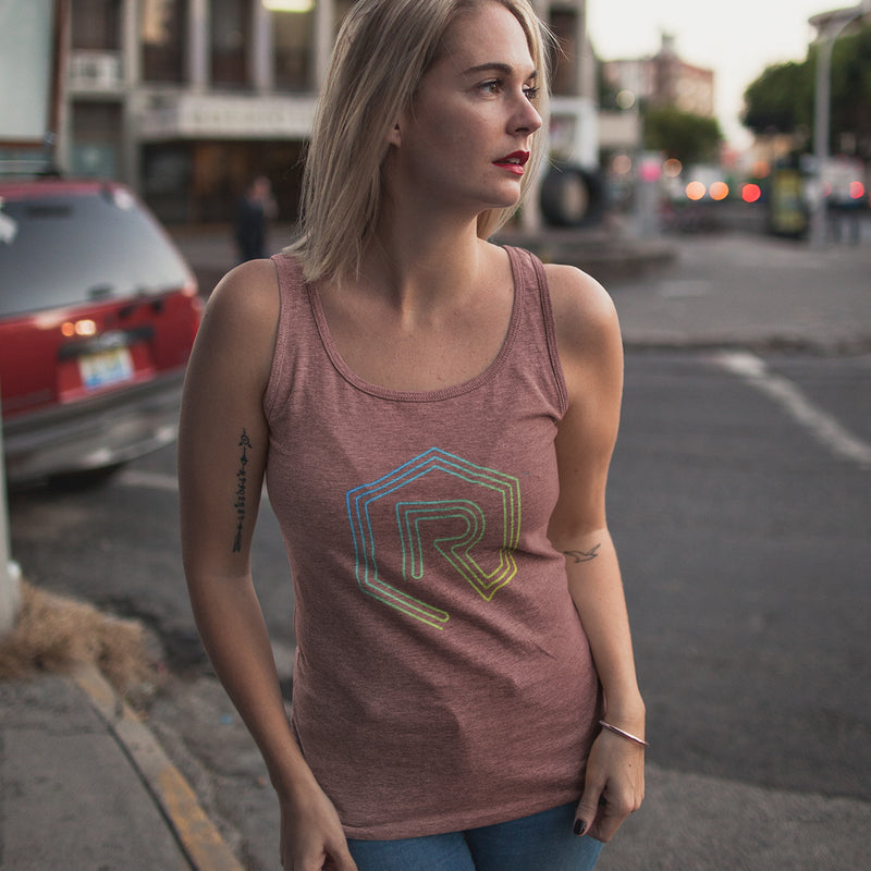 Neon Sign Rollacrit Logo Muscle Tank | Rollacrit