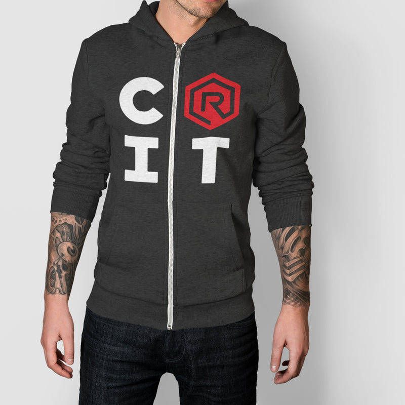 CRIT Logo Zip Hoodie