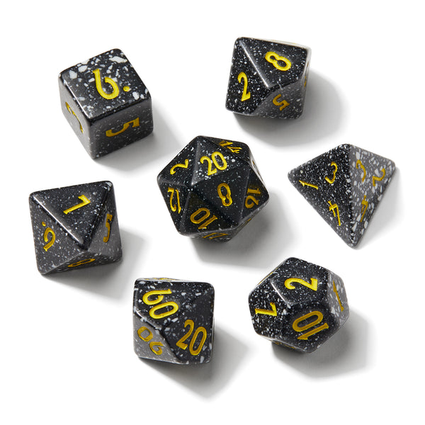 A Long Time Ago Resin 7pc Dice Set | Rollacrit