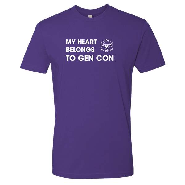 My Heart Belongs to Gen Con T-Shirt | Rollacrit