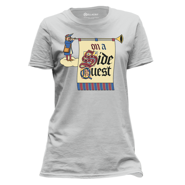 On a Side Quest Femme T-Shirt | Rollacrit