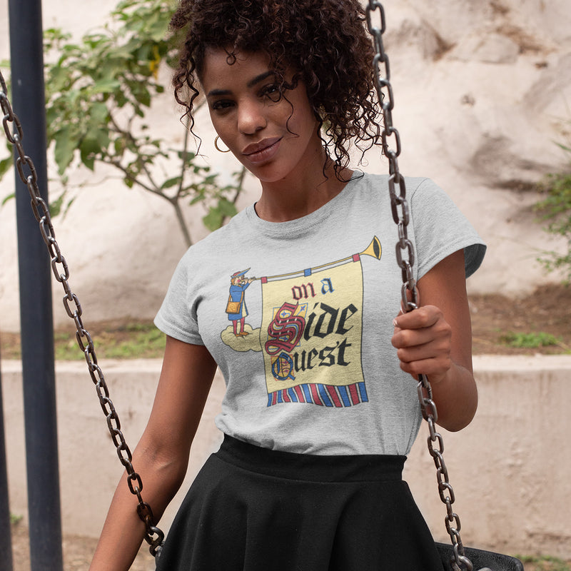 On a Side Quest Femme T-Shirt | Rollacrit