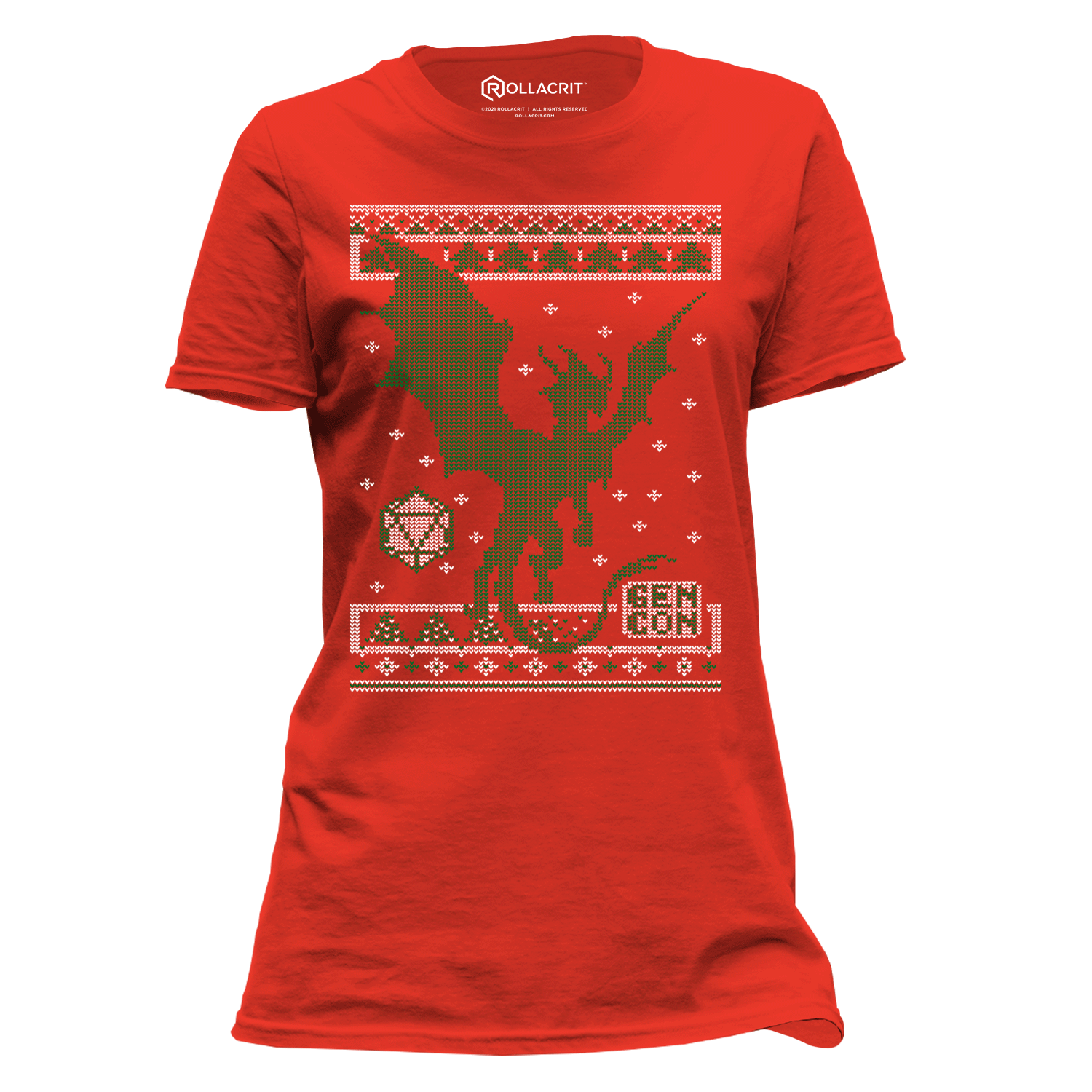 Gen Con Holiday Relaxed Fitted T-Shirt | Rollacrit