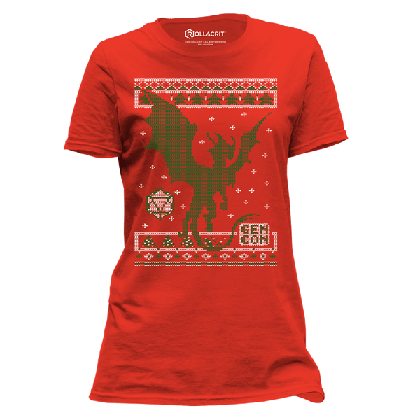 Gen Con Holiday Relaxed Fitted T-Shirt | Rollacrit