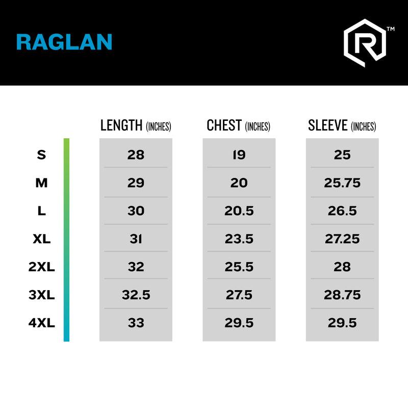 Grim Roller 3/4 Sleeve Raglan Shirt | Rollacrit