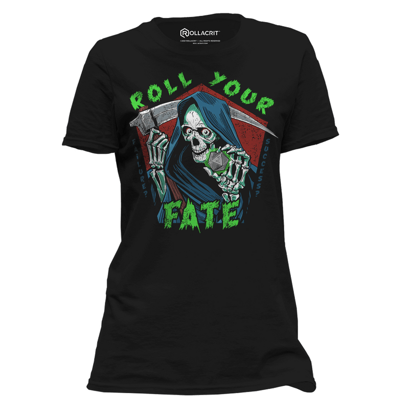 Roll Your Fate Relaxed T-Shirt | Rollacrit