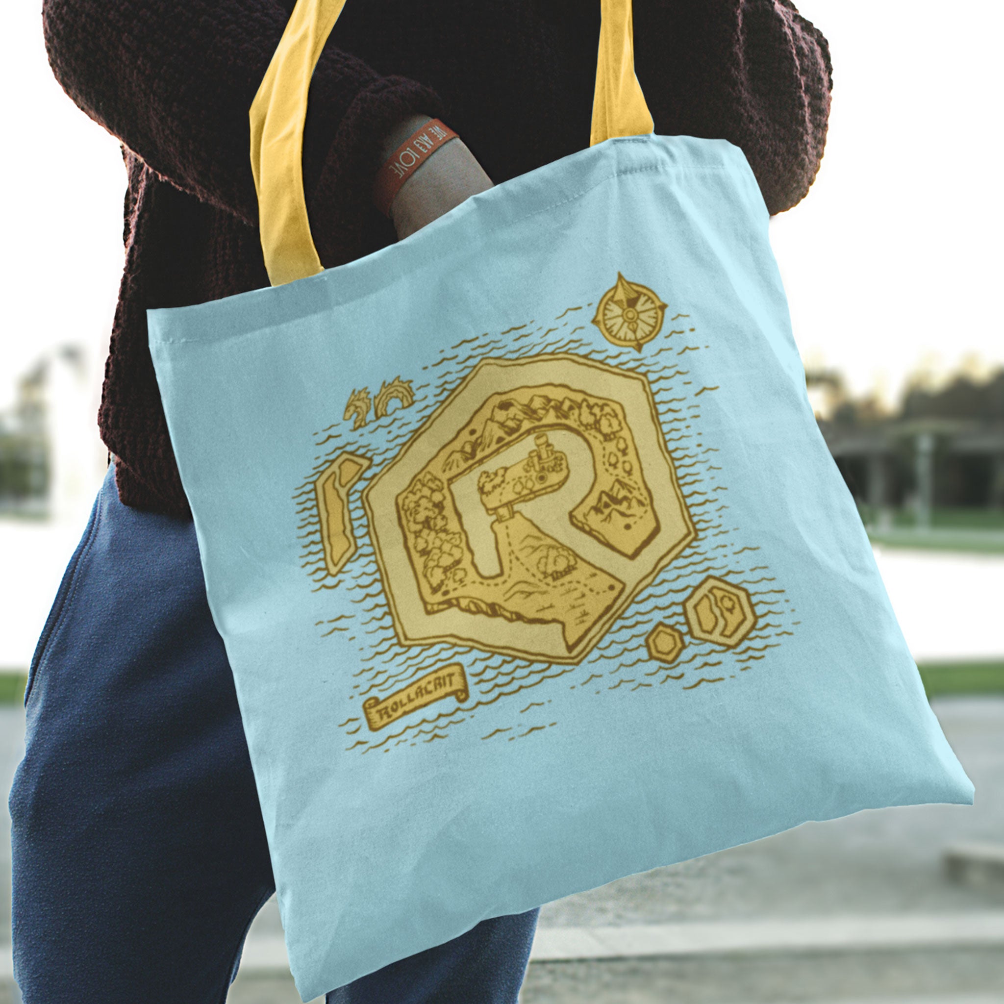 Rollacrit Island Tote bag