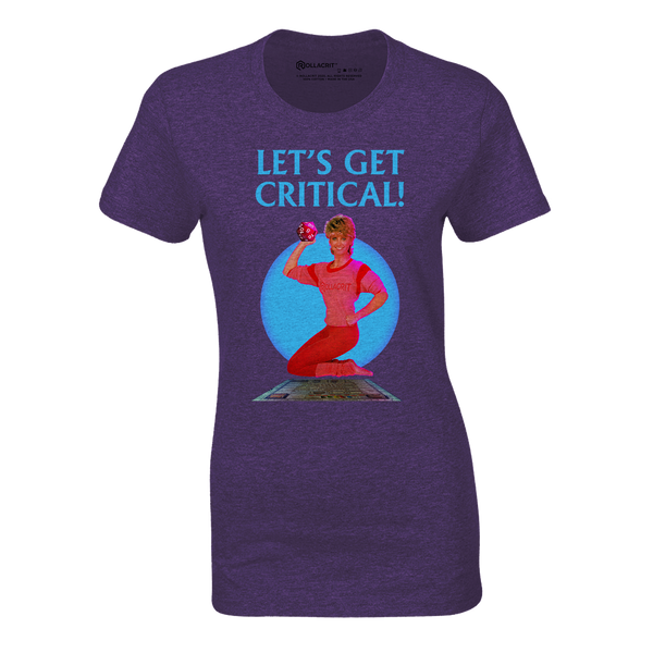 Let's Get Critical Fitted T-shirt | Rollacrit