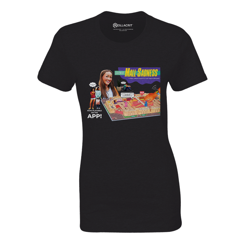 Mall Sadness Fitted T-Shirt | Rollacrit