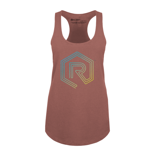 Neon Sign Rollacrit Logo Muscle Tank