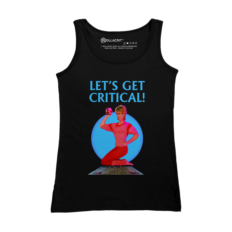Let's Get Critical Tank Top | Rollacrit