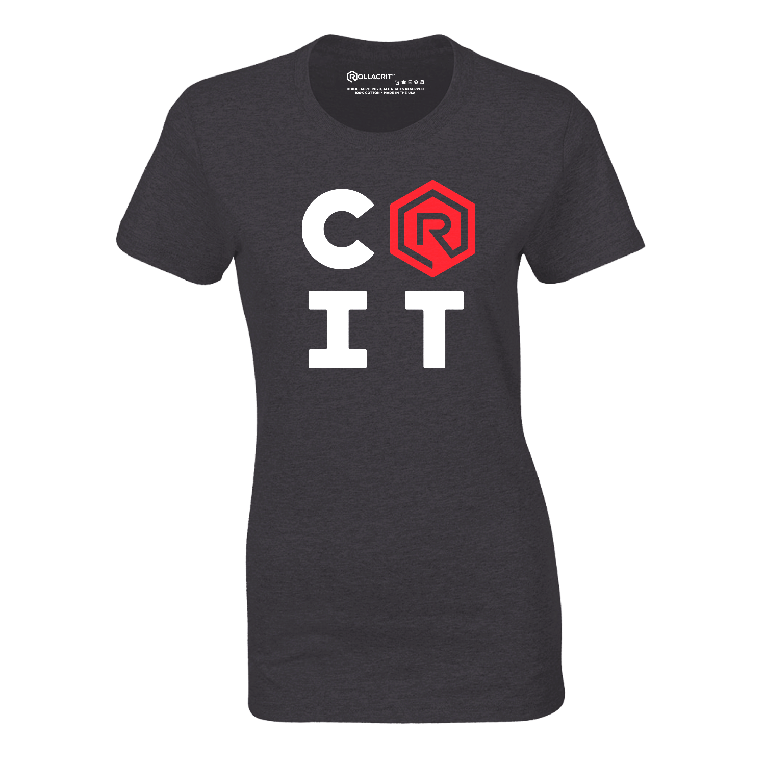 CRIT Logo Fitted T-shirt | Rollacrit