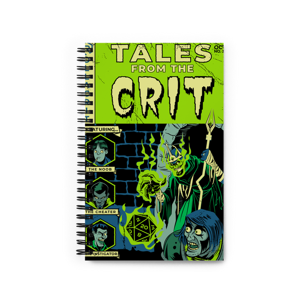 Tales From the Crit Dungeon Journal | Rollacrit