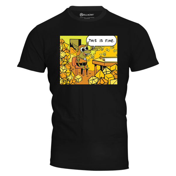 This is Fine Dice Goblin T-Shirt | Rollacrit