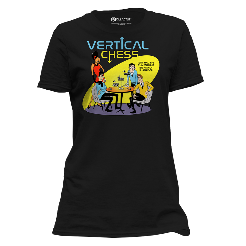 Vertical Chess Femme T-Shirt | Rollacrit