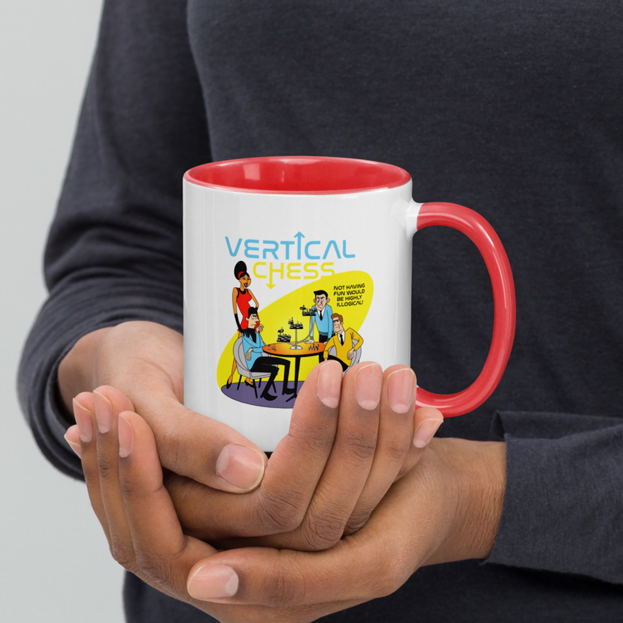 Vertical Chess Mug | Rollacrit