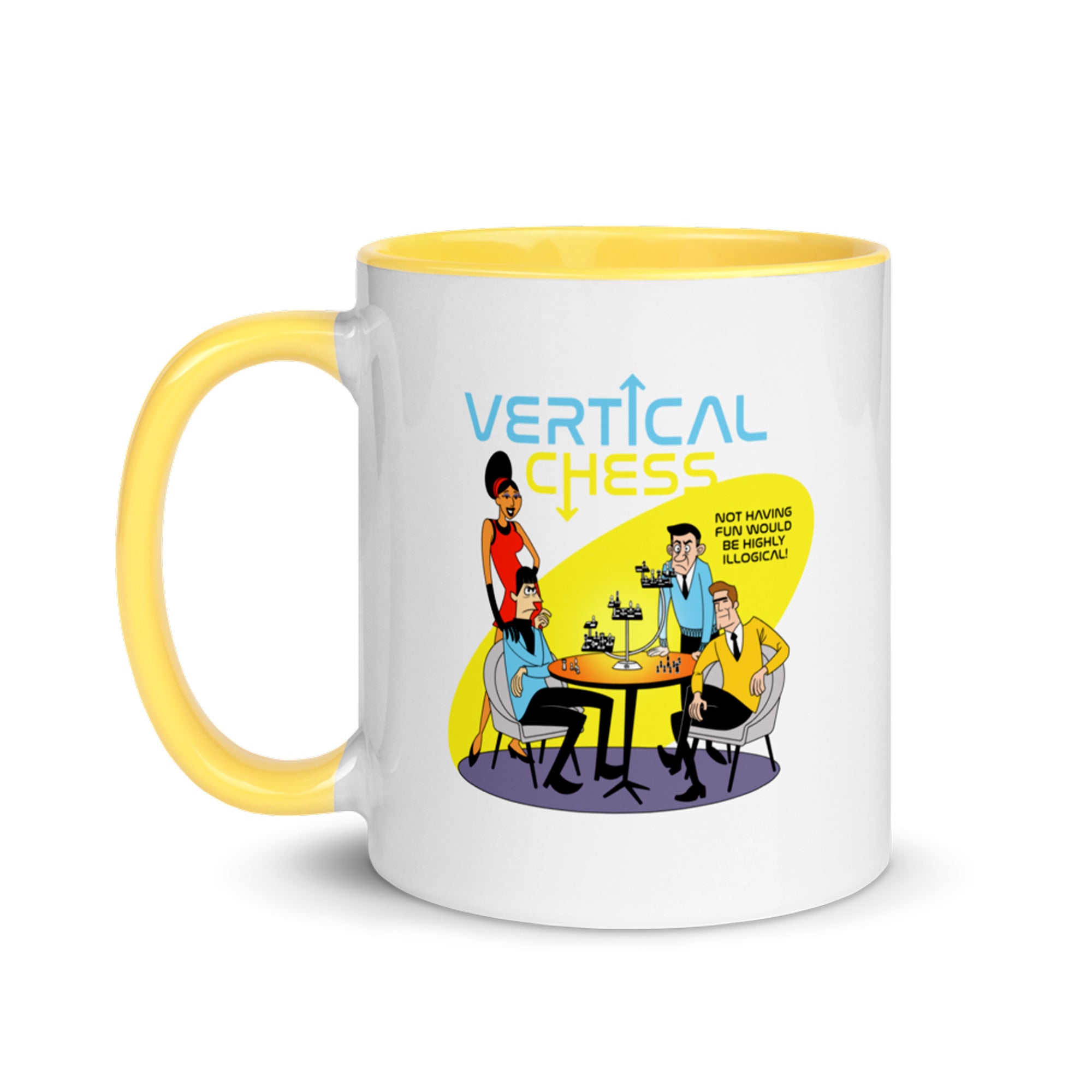 Vertical Chess Mug | Rollacrit