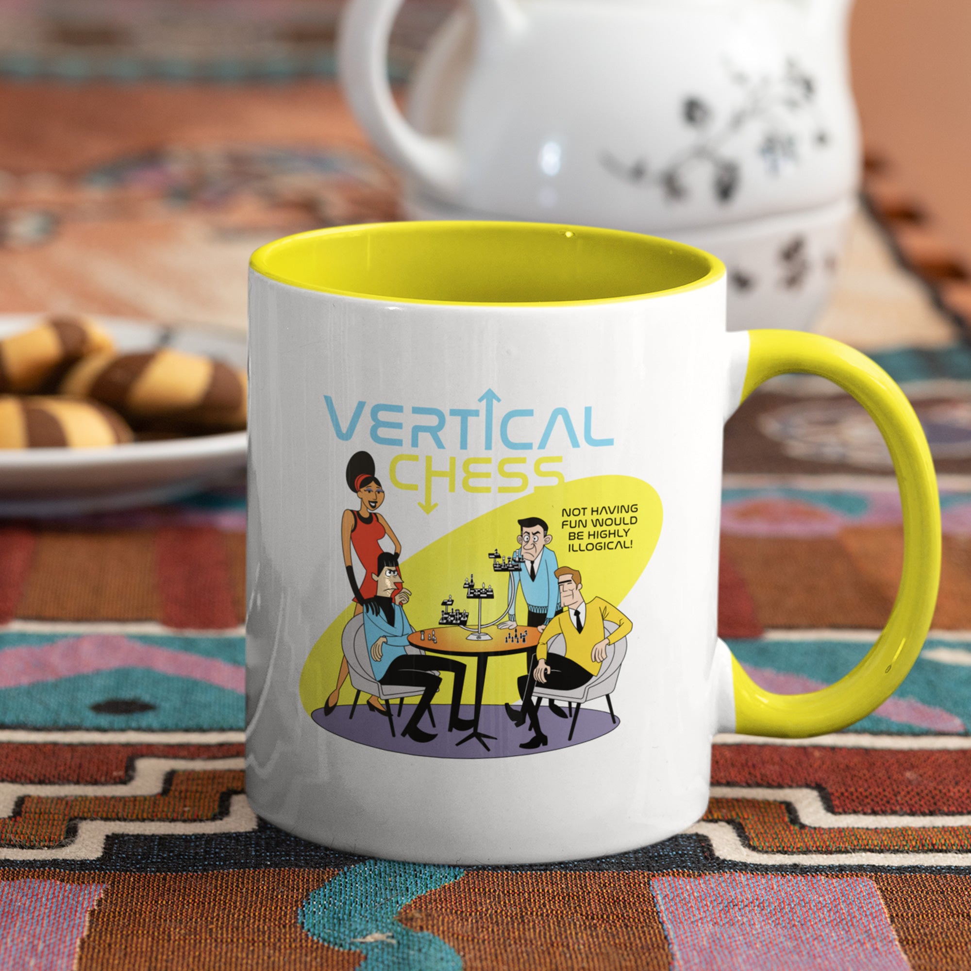 Vertical Chess Mug | Rollacrit