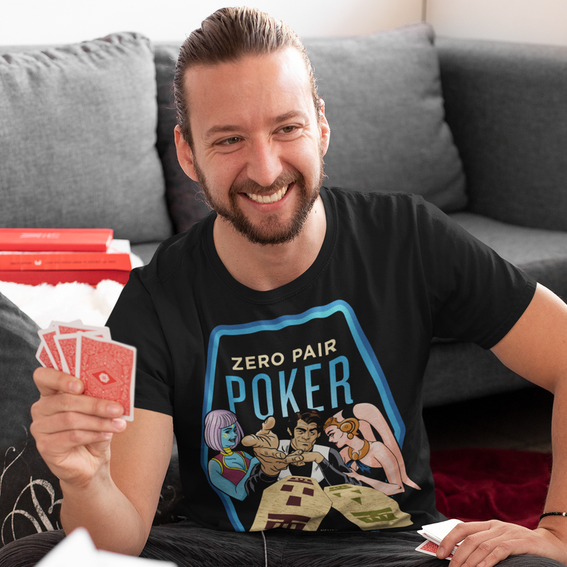 Zero Pair Poker T-Shirt | Rollacrit