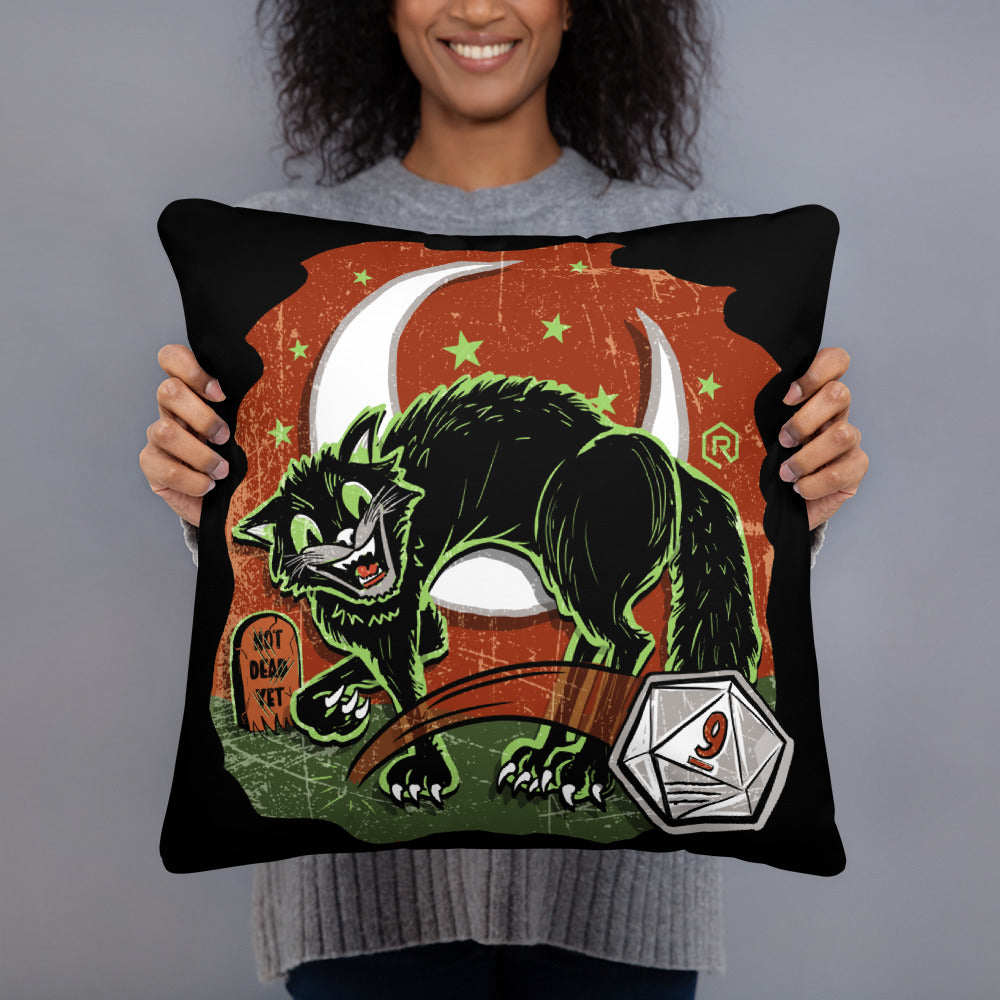 Not Dead Yet Pillow | Rollacrit