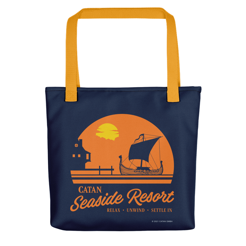CATAN Seaside Resort Tote Bag | Rollacrit