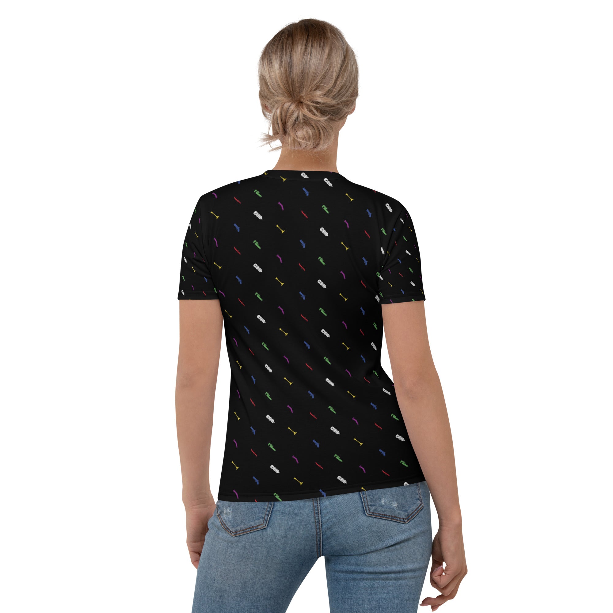 Get a Hint All Over Print Femme T-Shirt | Rollacrit