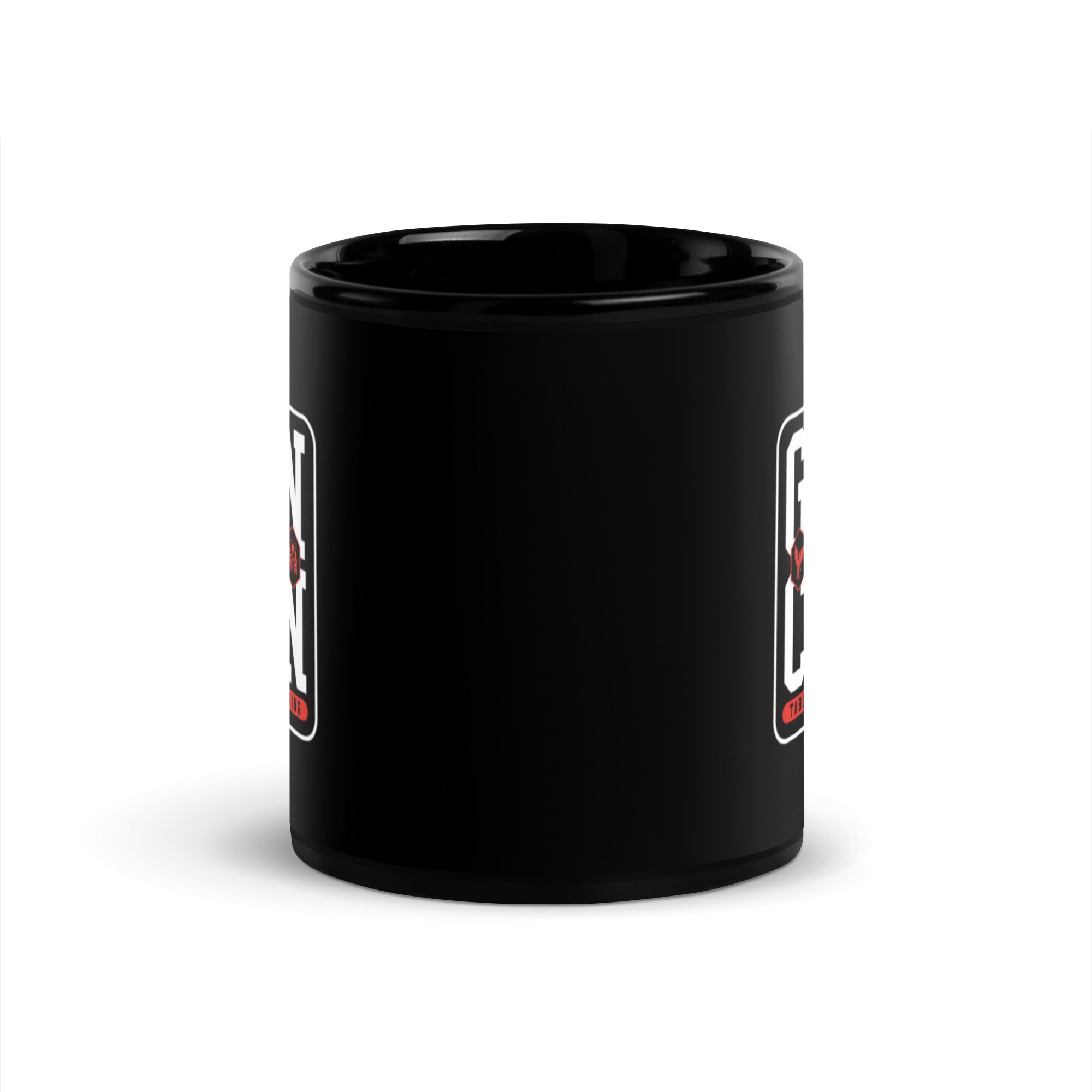 Gen Con Icons Black Glossy Mug | Rollacrit