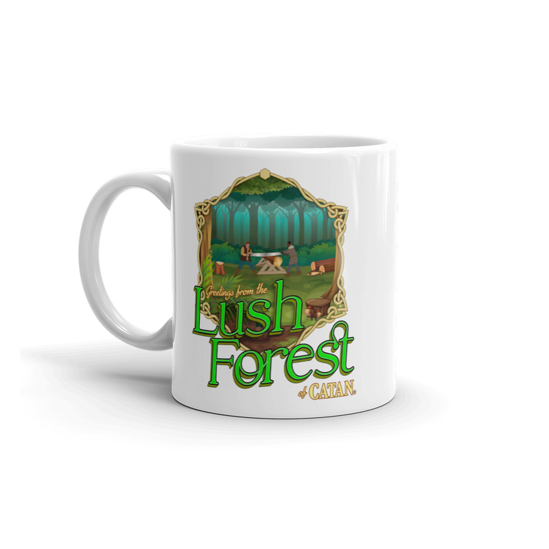 Greetings from Catan: Lush Forest Mug | Rollacrit