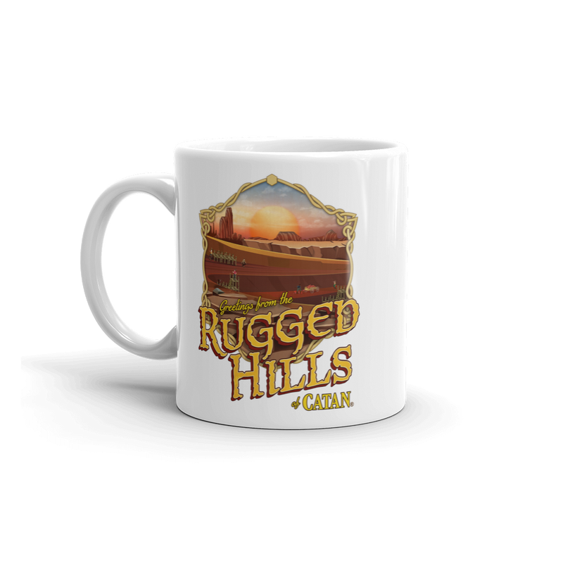 Greetings from Catan: Rugged Hills Mug | Rollacrit