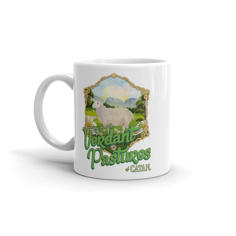 Greetings from Catan: Verdant Pastures Mug | Rollacrit