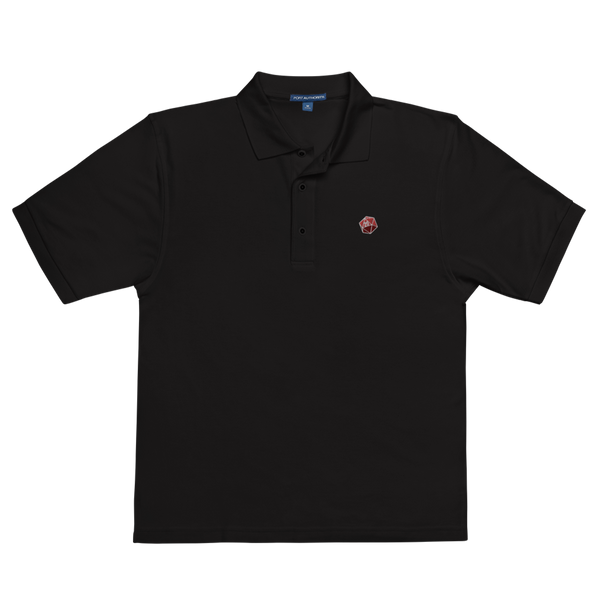 d20 Embroidered Polo | Rollacrit