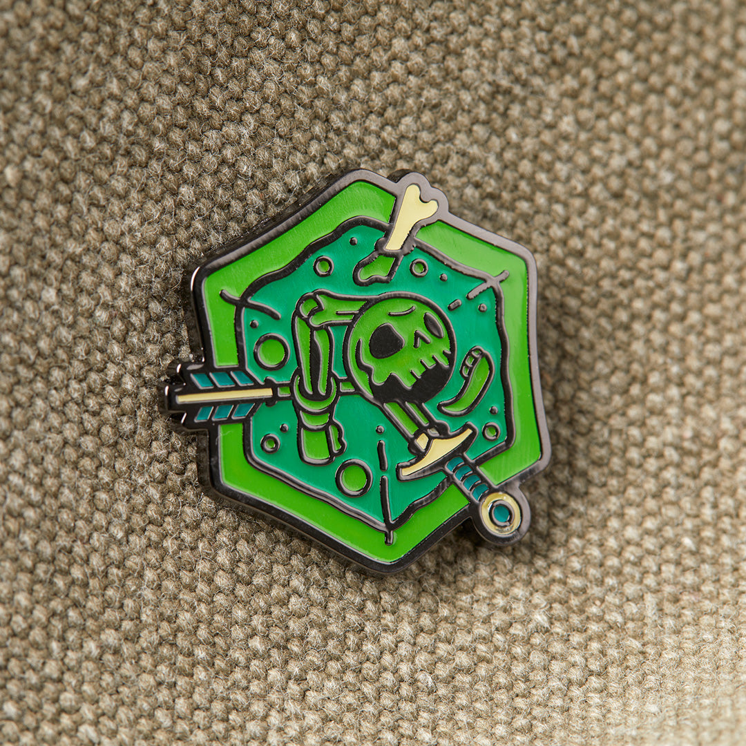 Gelatinous Cube Pin | Rollacrit