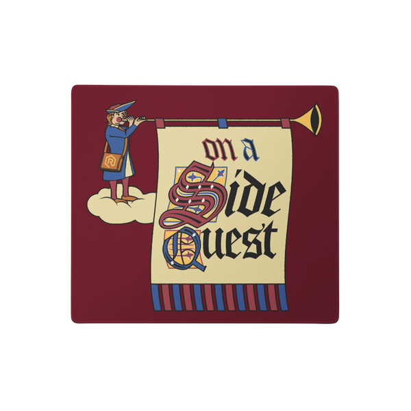 On a Side Quest Mouse Pad | Rollacrit