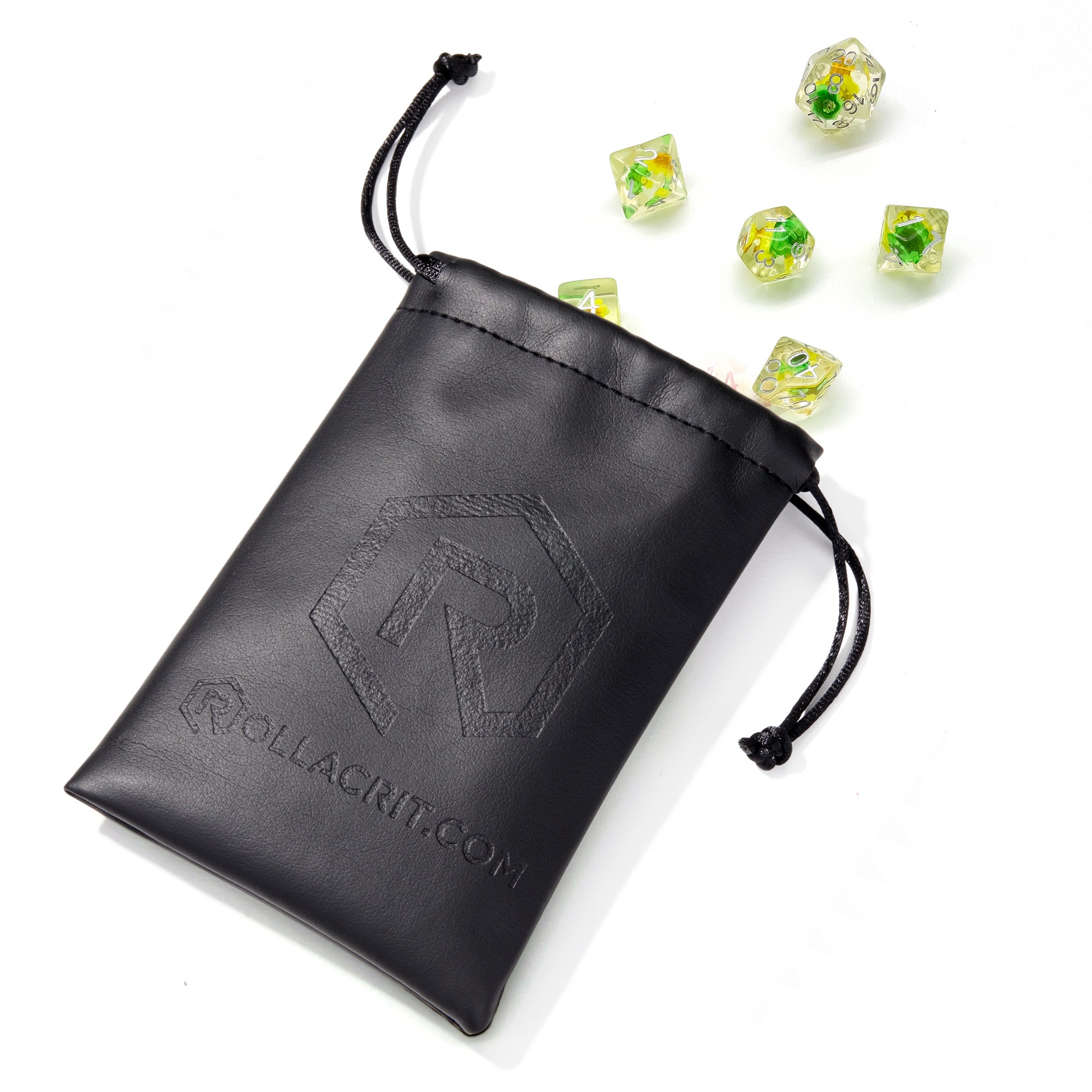 Dandelion Flower Resin 7pc Dice Set | Rollacrit