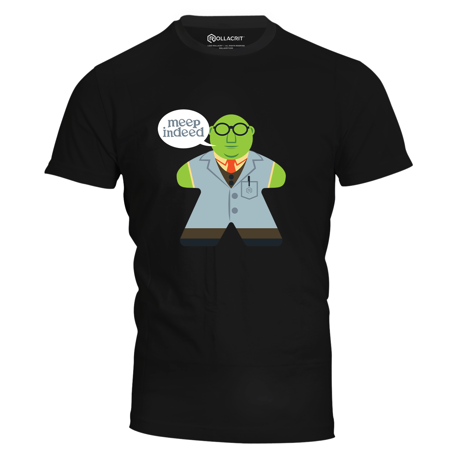 Mupple Meeple Indeed T-Shirt | Rollacrit