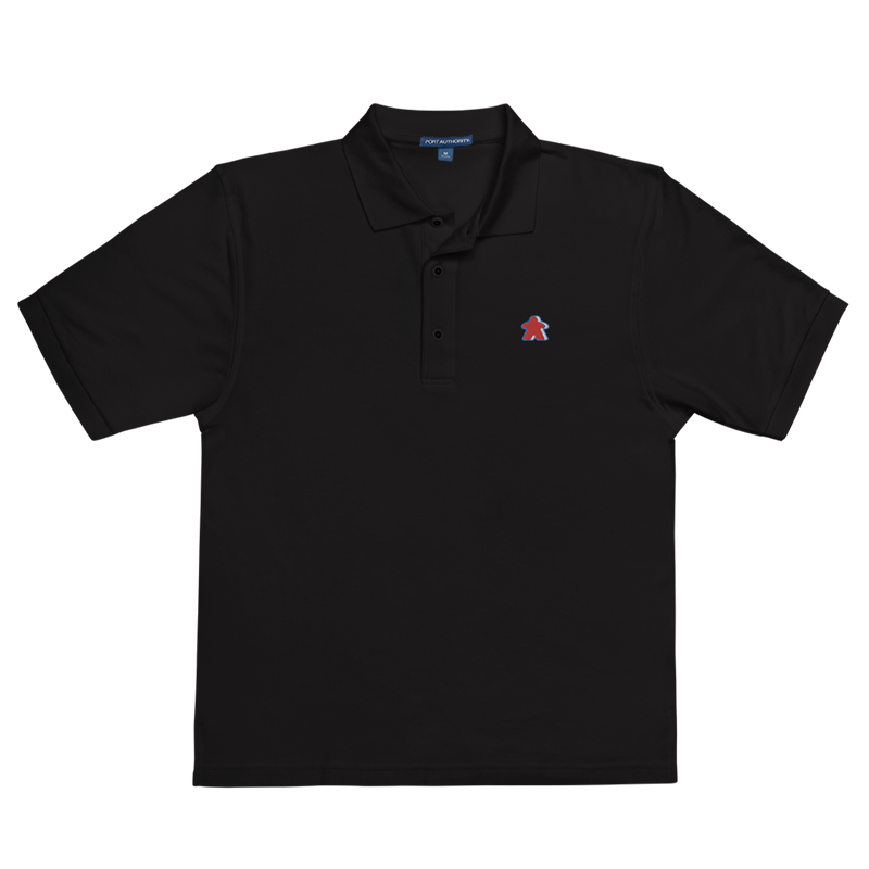 Meeple Embroidered Polo | Rollacrit