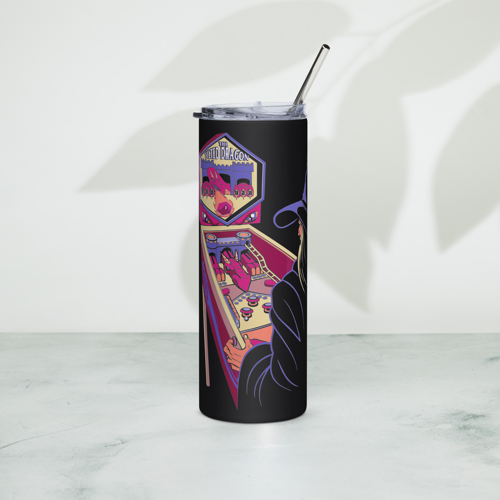 Pinball Wizard Stainless Steel Tumbler | Rollacrit