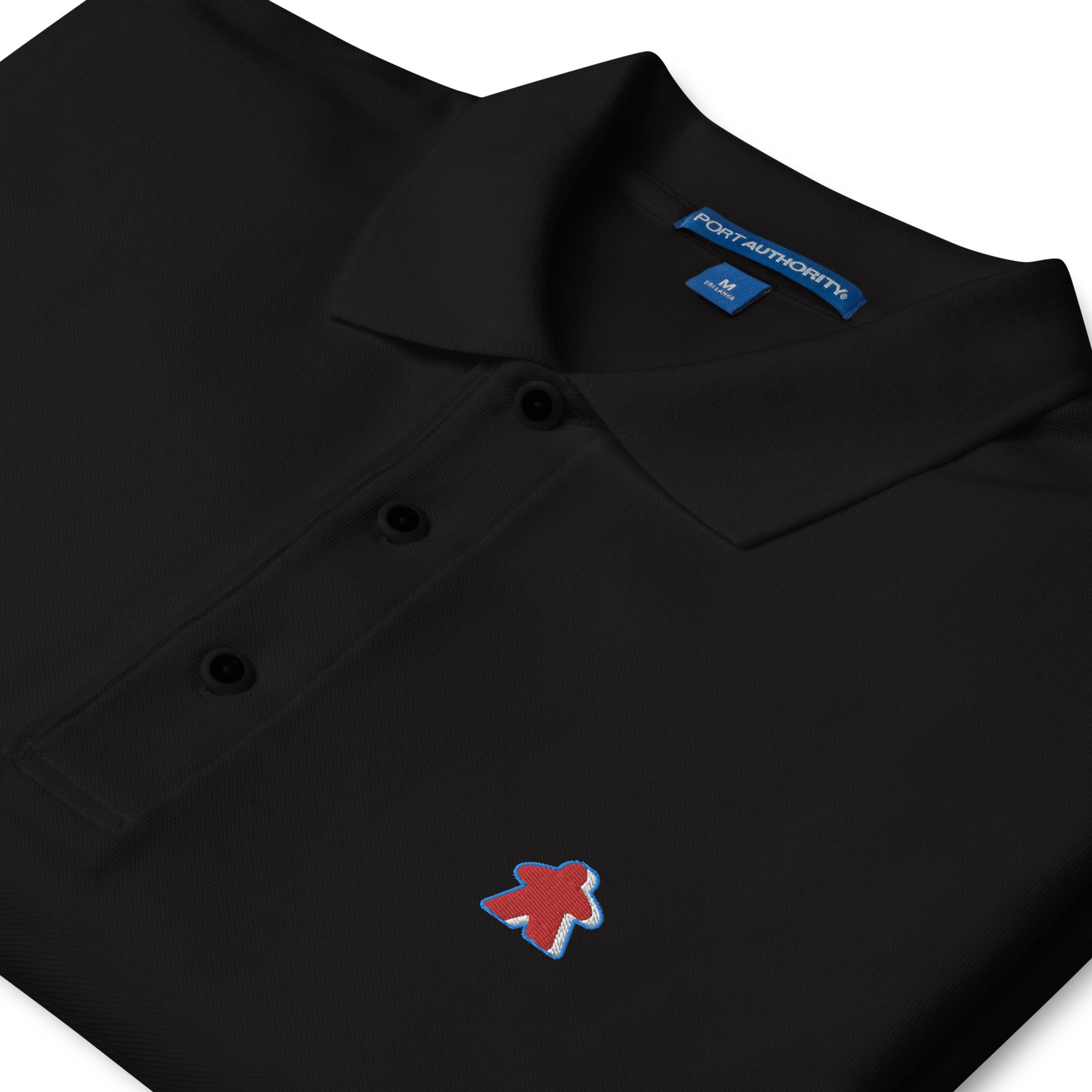 Meeple Embroidered Polo | Rollacrit