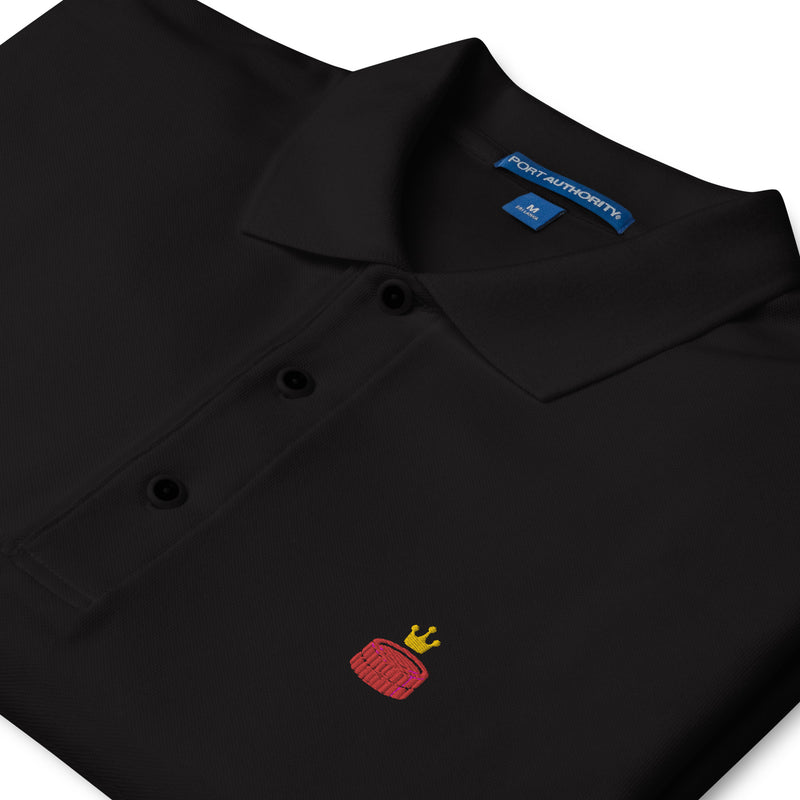 King Me Embroidered Polo | Rollacrit