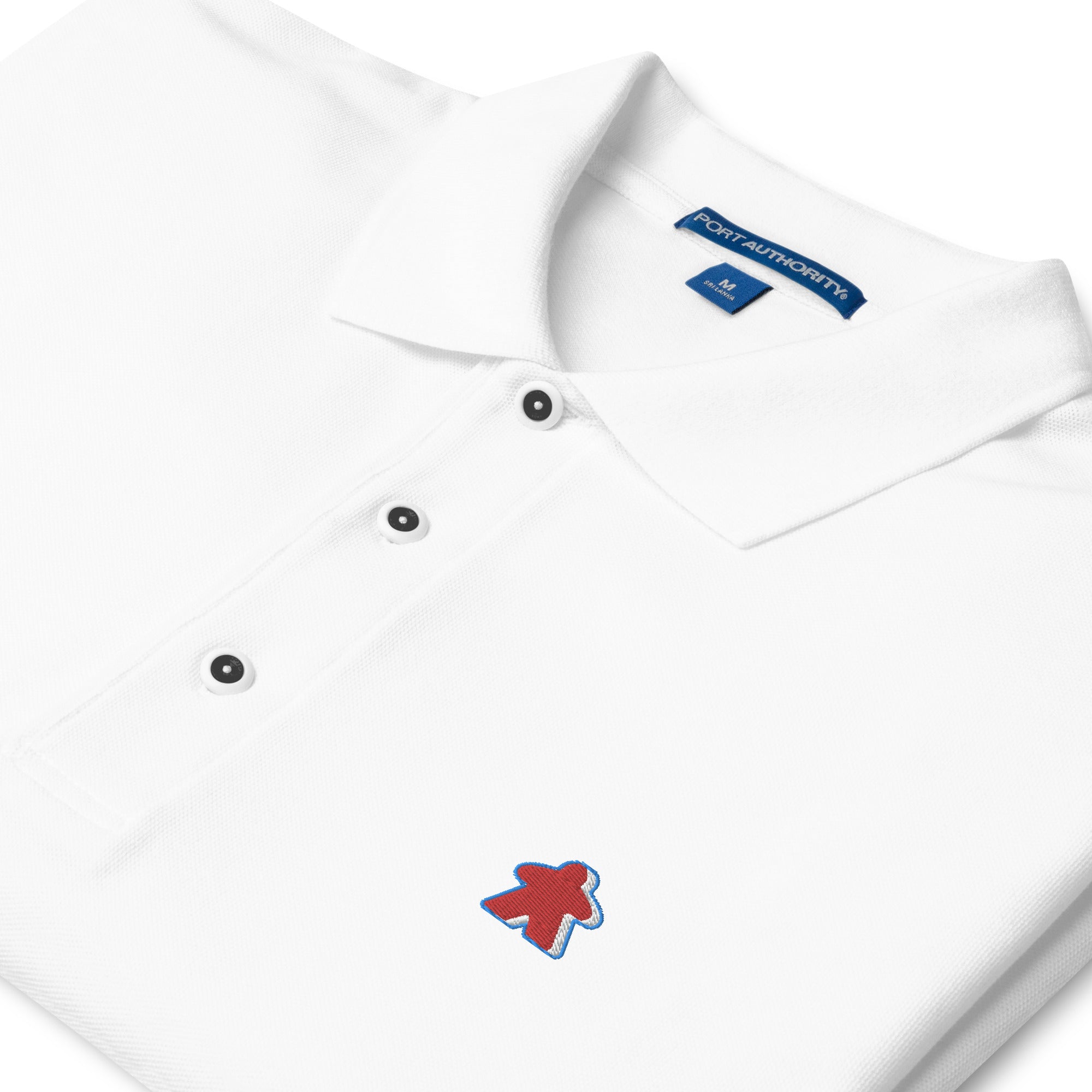 Meeple Embroidered Polo | Rollacrit