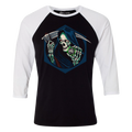 Grim Roller 3/4 Sleeve Raglan Shirt | Rollacrit