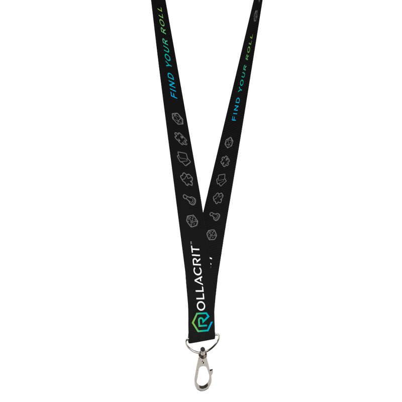 Rollacrit Find Your Roll Lanyard | Rollacrit