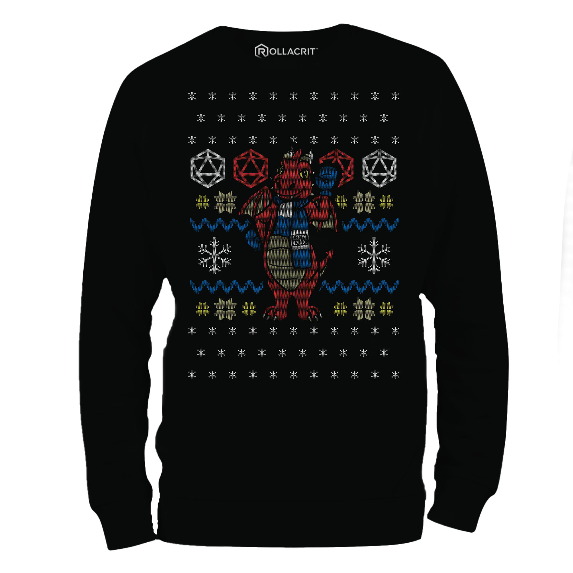 Gen Con Genevieve Holiday Sweatshirt | Rollacrit