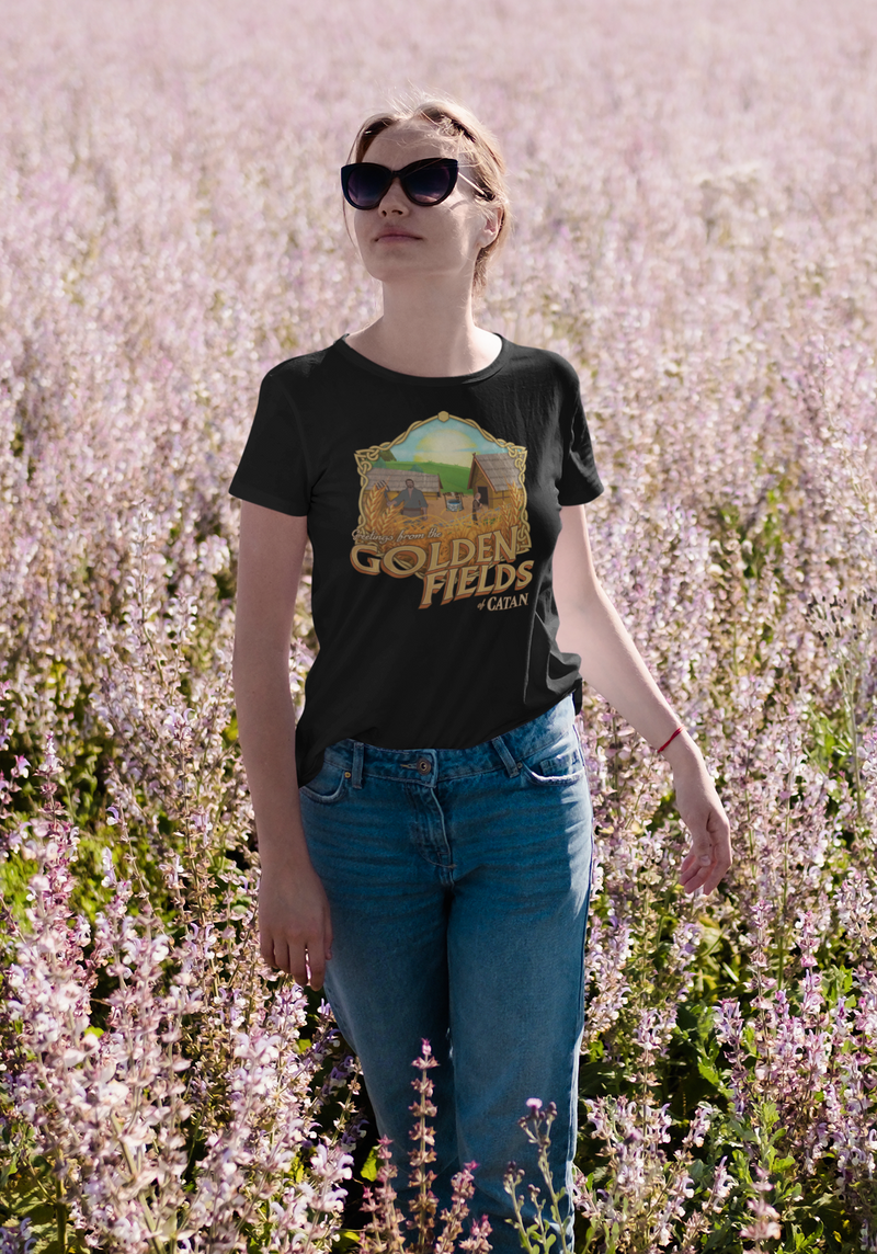 Greetings from Catan: Golden Fields T-Shirt | Rollacrit