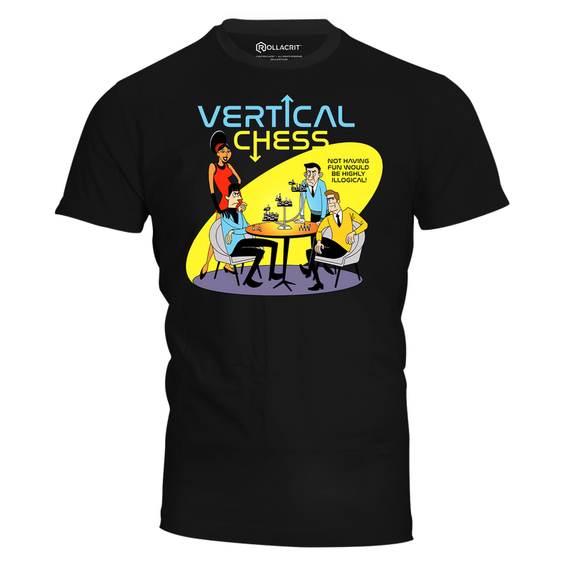 Vertical Chess T-Shirt | Rollacrit