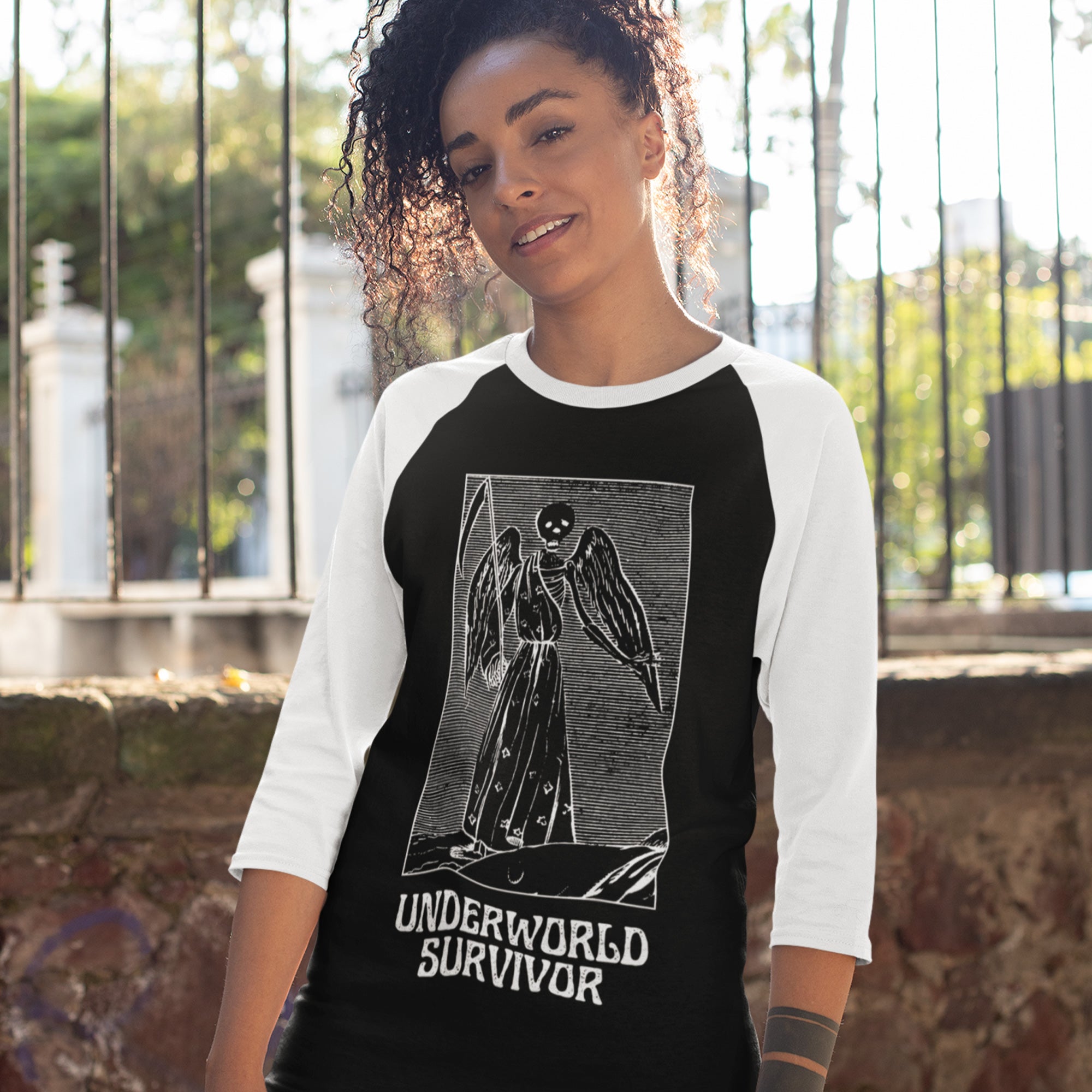 Gen Con Underworld Survivor Raglan T-Shirt | Rollacrit